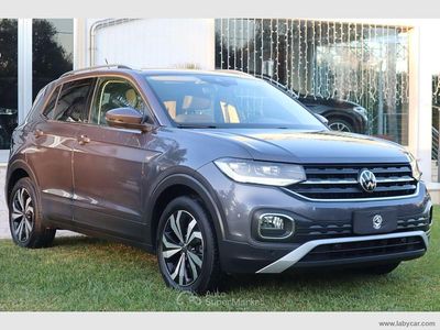 Usata VW T-Cross Advance 110 CV (80 kW) 2022 Grigio SUV
