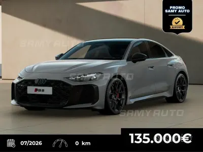 Nuova Audi RS5 Sportback Performance 639 CV (469 kW) 2026 Grigio Berlina