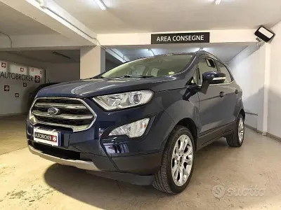 Usata Ford Ecosport Titanium 125 CV (91 kW) 2021 Bluazzurro SUV