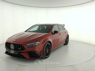 Usata Mercedes A45 AMG AMG Line Premium Plus 421 CV (309 kW) 2024 Rosso patagonia manufaktur Berlina