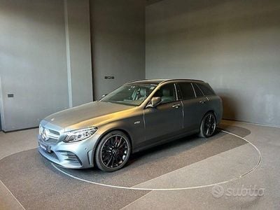 Usata Mercedes C43 AMG AMG 390 CV (286 kW) 2020 Grigio Station wagon