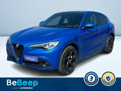 Usata Alfa Romeo Stelvio Ti 210 CV (154 kW) 2020 Blu metallizzato SUV