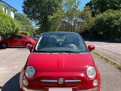 Usata Fiat 500 2009 Rosso Cabrio