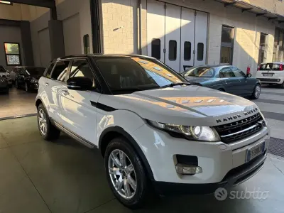 Usata Land Rover Range Rover evoque Dynamic 150 CV (110 kW) 2013 Bianco SUV
