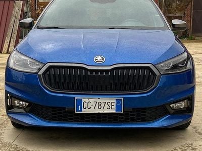 Usata Skoda Fabia Style 95 CV (69 kW) 2021 Blu Berlina