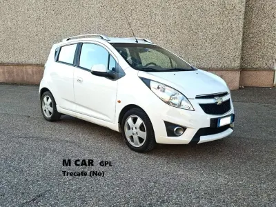 Usata Chevrolet Spark LT 79 CV (58 kW) 2011 Bianco Utilitaria