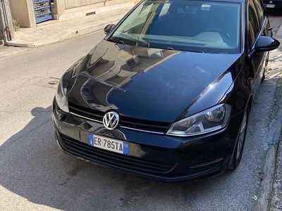 Usata VW Golf VII 110 CV (80 kW) 2013 Nero