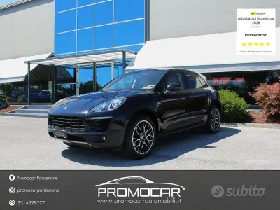 Usata Porsche Macan 250 CV (183 kW) 2015 Nero SUV