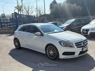 Usata Mercedes A180 Edition 109 CV (80 kW) 2015 Bianco Berlina