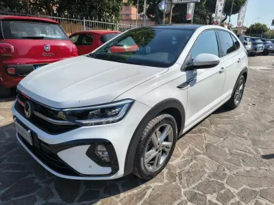 Usata VW Taigo R-line 111 CV (81 kW) 2022 Bianco SUV