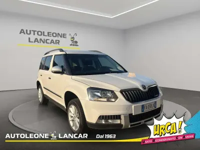 Käytetty Skoda Yeti GreenLine 105 HP (77 kW) 2015 Valkoinen Katumaasturi