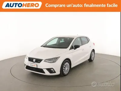 Usata Seat Ibiza 95 CV (69 kW) 2018 Bianco Utilitaria