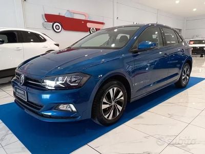 Usata VW Polo Trendline 65 CV (47 kW) 2019 Blu Utilitaria