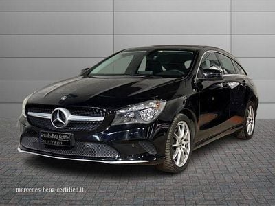 Usata Mercedes CLA180 109 CV (80 kW) 2017 Nero Berlina