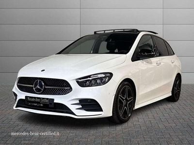 Bianco polare Usata 2023 Mercedes B180 AMG Line Premium Monovolume | 30.900 € (Buon prezzo)