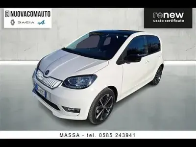 Usata Skoda Citigo-e IV Style 61 kW (83 CV) 2020 Bianco Utilitaria