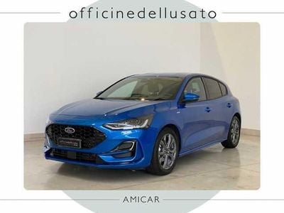 Usata Ford Focus ST-Line 125 CV (91 kW) 2023 Blu Station wagon