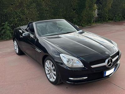 Usata Mercedes SLK200 184 CV (135 kW) 2011 Nero Cabrio