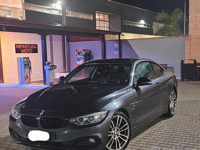 Usata BMW 420 Coupé Sport Line 190 CV (139 kW) 2015 Grigio Coupé