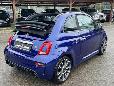 Usata Abarth 595 Turismo 165 CV (121 kW) 2016 Blu Cabrio