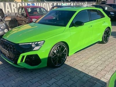 Usata Audi RS3 Performance 400 CV (294 kW) 2022 Verde Berlina