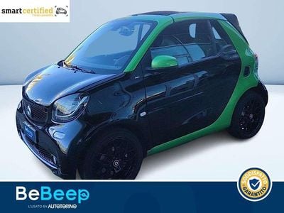Nero metallizzato Usata 2020 Smart ForTwo Electric Drive Passion Cabrio | 11.800 € (Cara)