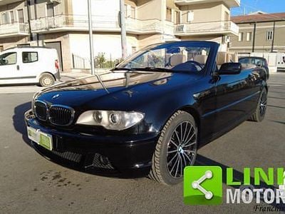 Usata BMW 318 Efficient Dynamics 143 CV (105 kW) 2003 Nero Cabrio
