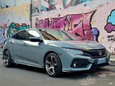 Usata Honda Civic Sport Plus 182 CV (133 kW) 2018 Grigio Berlina
