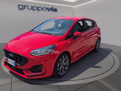 Usata Ford Fiesta ST-Line 125 CV (91 kW) 2023 Rosso race Utilitaria