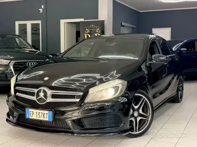 Usata Mercedes A180 Premium 109 CV (80 kW) 2013 Nero Utilitaria
