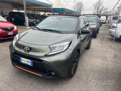 Usata Toyota Aygo X Lounge 72 CV (52 kW) 2024 Verde SUV