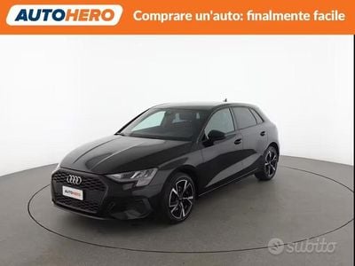 Usata Audi A3 149 CV (109 kW) 2020 Nero Berlina