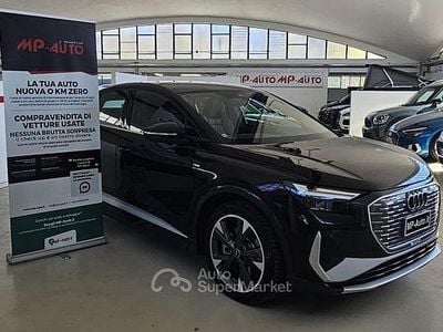 Usata Audi Q4 e-tron S-Line 219 kW (299 CV) 2022 Nero SUV