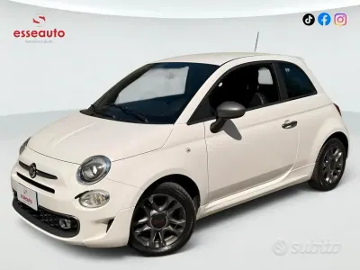 Begagnad Fiat 500 S 69 HK (50 kW) 2017 Vit Sedan