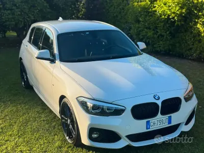 Usata BMW 118 M Sport 136 CV (100 kW) 2018 Bianco Utilitaria