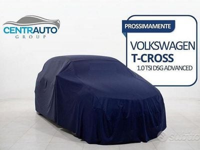 Usata VW T-Cross Advance 110 CV (80 kW) 2021 Nero SUV