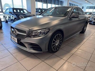 Usata Mercedes C220 Premium 194 CV (142 kW) 2019 Grigio Berlina