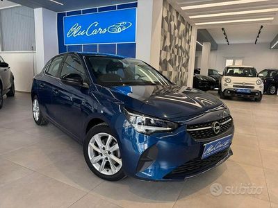 Usata Opel Corsa Elegance 100 CV (73 kW) 2021 Blu Berlina