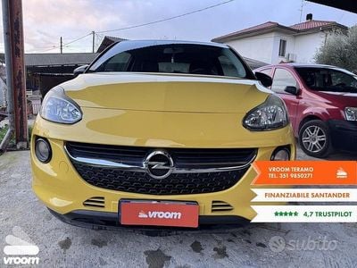 Usata Opel Adam Glam 90 CV (66 kW) 2016 Giallo Utilitaria