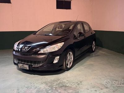 Usata Peugeot 308 110 CV (80 kW) 2008 Nero Berlina