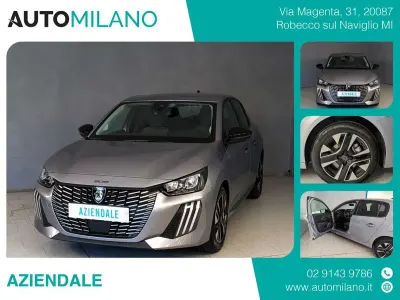 Usata Peugeot 208 Allure 101 CV (74 kW) 2025 Grigio Utilitaria