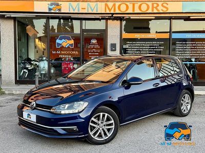 Usata VW Golf VII Business 116 CV (85 kW) 2019 Blu Berlina