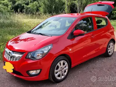 Usata Opel Karl 75 CV (55 kW) 2015 Rosso Utilitaria