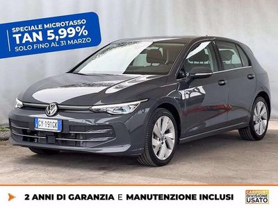 Usata VW Golf VIII Style 150 CV (110 kW) 2025 Grigio Berlina