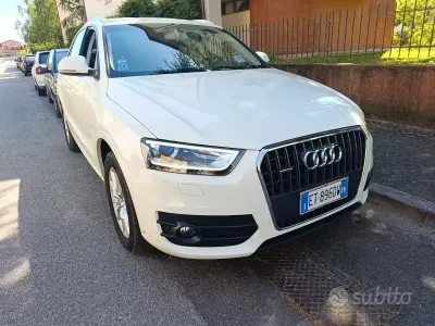 Usata Audi Q3 140 CV (102 kW) 2013 Bianco SUV