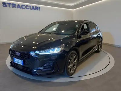 Usata Ford Focus ST-Line 125 CV (91 kW) 2023 Nero metallizzato Berlina