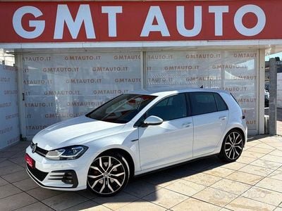 Usata VW Golf VII GTD 184 CV (135 kW) 2019 Bianco Berlina