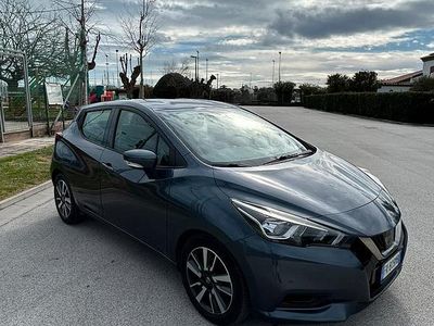 Usata Nissan Micra Acenta 90 CV (66 kW) 2017 Grigio Utilitaria