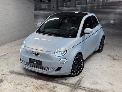 Usata Fiat 500e La Prima 86 kW (118 CV) 2021 Blu Berlina