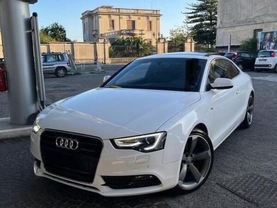 Usata Audi A5 S-Line 2014 Bianco Coupé